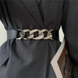 Women Chain Belt for Coat Dress Clothes