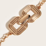 Adjustable Geometric Waist Chain Women Belt for Dress Decorative Girdle Strap