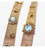 Diamond-Studded Metal Waist Chain Antique Hipster Accessories