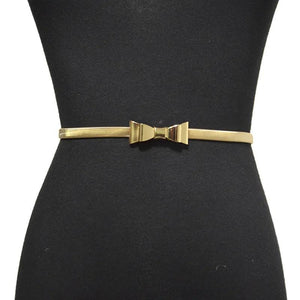 Women's Metal Waist Chain Big Cloud Elastic Spring Chain Waist Chain