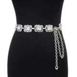 Women Waist Chain Hook Belt for Dress Skirt