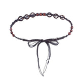 Vintage Tassel Belts for Women's Woven Dress Accessories Strap
