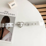 Clear Waist Chain Belt PVC Layered Belly Body Chain Jewelry