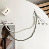 Clear Waist Chain Belt PVC Layered Belly Body Chain Jewelry