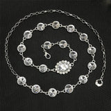 Rhinestone Waist Chain Metal Decoration Hot Girl Accessories