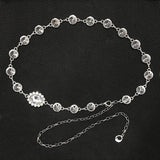 Rhinestone Waist Chain Metal Decoration Hot Girl Accessories