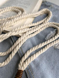 Ethnic Ladies Waist Knitted Woven Chain Belt for Women Dress