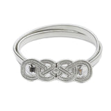 Metal Spring Waist Chain Chinese Knot Elastic Waist Chain