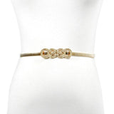 Metal Spring Waist Chain Chinese Knot Elastic Waist Chain