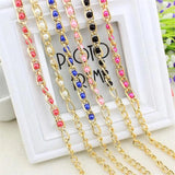 Women's Metal Chain Pearl Thin Waist Chain Belt