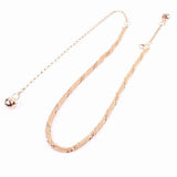 Metal Chain Belts for Women Dress Hip Corset Strap Ladies Waistband