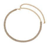 Full Diamond Women's Belt Light Sparkling Diamond Waistchain Accessories