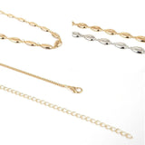 Women Alloy Chain Belt Silver Shell Waist Chains Dress Jewelry Chain
