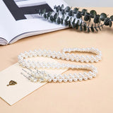Women Pearl Belt Waist Belt Elastic Buckle Pearl Chain Belt Female Girls