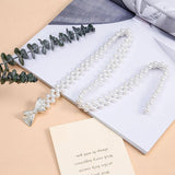 Women Pearl Belt Waist Belt Elastic Buckle Pearl Chain Belt Female Girls