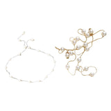Pearl Decorative Metal Waist Chain for Dresses Accessory