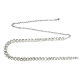 Faux Crystal Women Chain Belt Sparkling Waist Chain