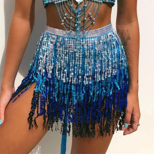 Multi-layer Belly Dance Fringe Waist Chain
