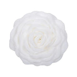 5Pcs Burnt Edge Rose Camellia Flower Heads DIY Hairpin Brooch