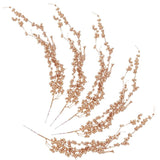 5Pcs Golden Artificial Berry Picks DIY Accessory