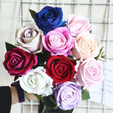 Flannel Roses Artificial Flowers for Christmas Wedding Decoration