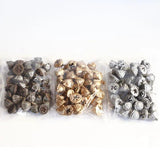 20pcs Silver Preserved Dried Eucalyptus Fruits for Wedding Party Home DIY