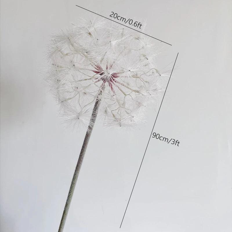 Pink Artificial Dandelion Flower Table Room Decoration Wedding Bouquet