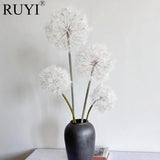 Pink Artificial Dandelion Flower Table Room Decoration Wedding Bouquet