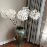 Pink Artificial Dandelion Flower Table Room Decoration Wedding Bouquet