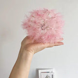 Pink Artificial Dandelion Flower Table Room Decoration Wedding Bouquet