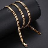 Men's 4.5mm Cuban Link Chain Necklace Gift For Men