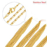 10Pcs/Pack 2mm Stainless Steel Necklace for Pendant DIY Jewelry Making