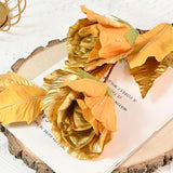 2 Heads Artificial Rose Flower Branch DIY Christmas Tree Accessories
