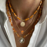 Rhinestone Evil Eye Pendant Choker Necklace Crystal Jewelry