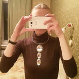 Punk Torques Choker Pendants Necklaces For Women