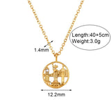 Paris York Coin Necklace For Women Jewelry