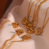 Paris York Coin Necklace For Women Jewelry