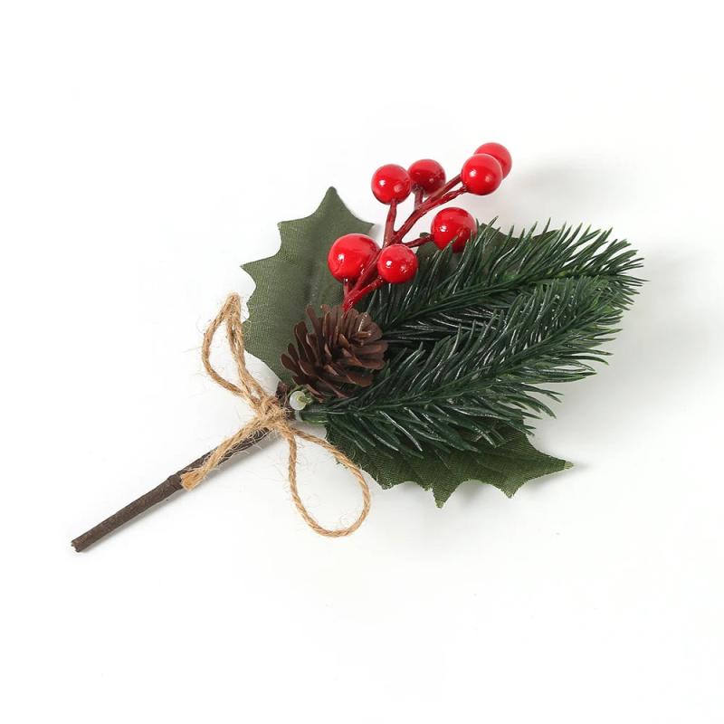 Mini Artificial Berry Bouquet Christmas Decoration Xmas Tree Ornaments