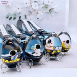 Spaceman Floatation Keychain with Lollipop Bucket