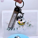 Spaceman Floatation Keychain with Lollipop Bucket