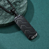 Men's Stainless Steel Bar Necklace Hip-hop Punk Chain Jewelry