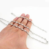 5mm Coffee Seed Bean Link Chain Necklace for Man & Women