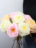Single Head Rose Flower Wedding Party Accessories