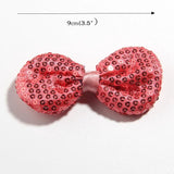 10PCS+3.5%22+Sequin+Hair+Bow+For+Hair+Accessories