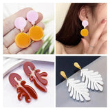 Earring Pendants Epoxy Resin Silicone Mold DIY UV Epoxy Earring Pendant Crafts