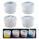 Silicone Epoxy Mix Paint Pouring Cups DIY Fluid Art Mold