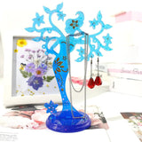 DIY Crystal Epoxy Resin Mold Jewelry Stand Mirror Swing Table Silicone Mold