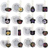 Pressed Flower for Epoxy Resin Filling DIY Keychain Pendant
