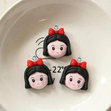 10Pcs Princess Series Charms Jewelry Making DIY Necklace Earring Keychain