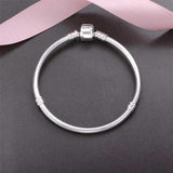 925 Sterling Silver 3MM Snake Chain Bangle & Bracelet 16-23CM